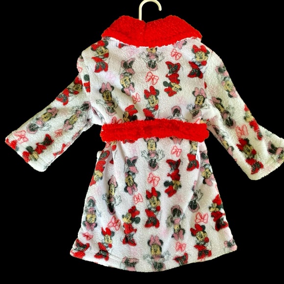 Disney Jr. Minnie Mouse Robe - 2T - Picture 2 of 3